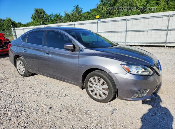 3N1AB7APXJY208402 2018 NISSAN SENTRA Charcoal Delantero derecho