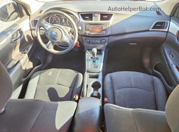 3N1AB7APXJY208402 2018 NISSAN SENTRA Charcoal Vista del salpicadero