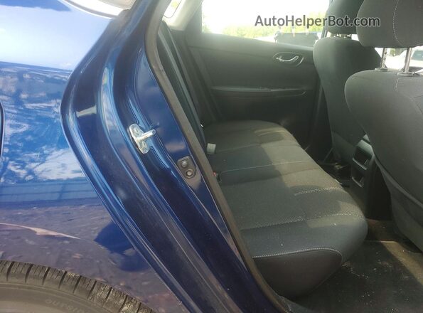 3N1AB7APXJY210960 2018 NISSAN SENTRA Blue Vista de los asientos traseros