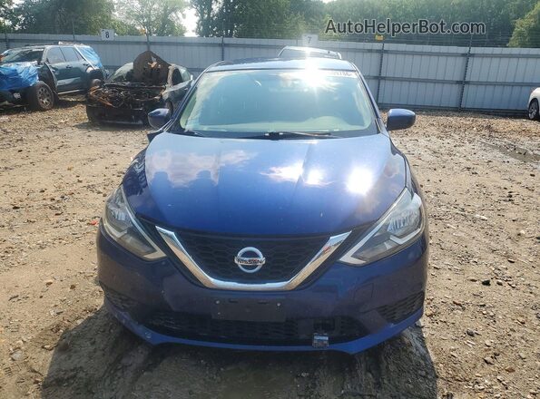 3N1AB7APXJY210960 2018 NISSAN SENTRA Blue Vista frontal