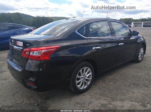3N1AB7APXJY236801 2018 NISSAN SENTRA Black Задня права чверть