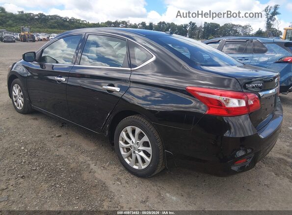 3N1AB7APXJY236801 2018 NISSAN SENTRA Black Задня ліва чверть