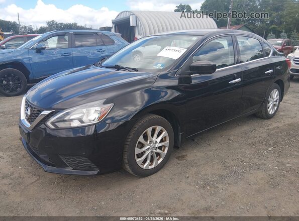 3N1AB7APXJY236801 2018 NISSAN SENTRA Black Передня ліва чверть