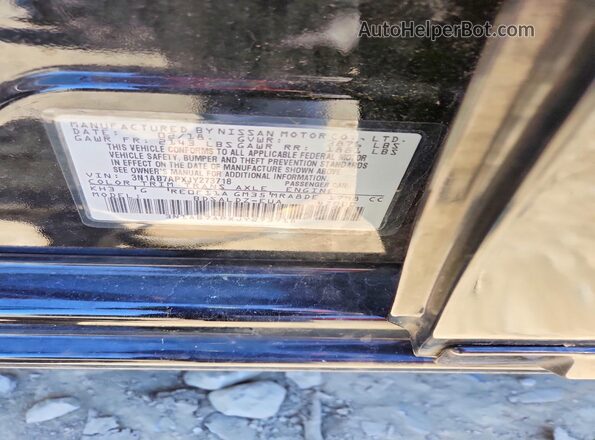3N1AB7APXJY273718 2018 NISSAN SENTRA Black Engine compartment view