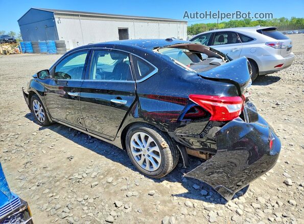 3N1AB7APXJY273718 2018 NISSAN SENTRA Black Rear left
