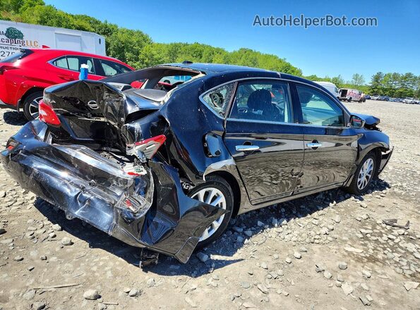3N1AB7APXJY273718 2018 NISSAN SENTRA Black Rear right