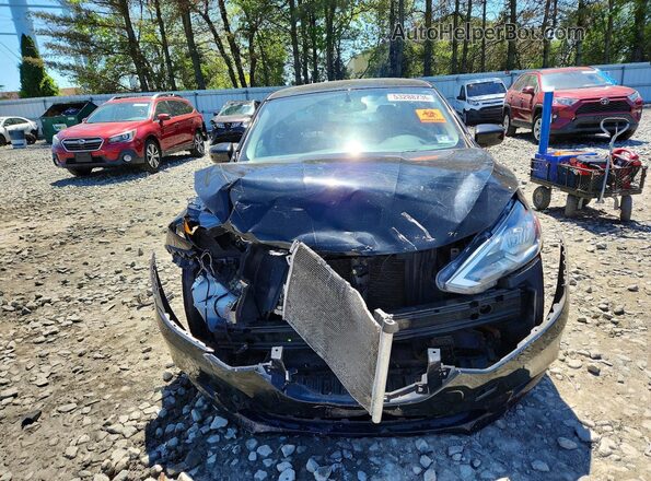 3N1AB7APXJY273718 2018 NISSAN SENTRA Black Front view