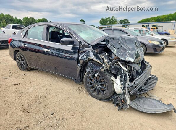 3N1AB7APXJY274528 2018 NISSAN SENTRA Black Передня права чверть