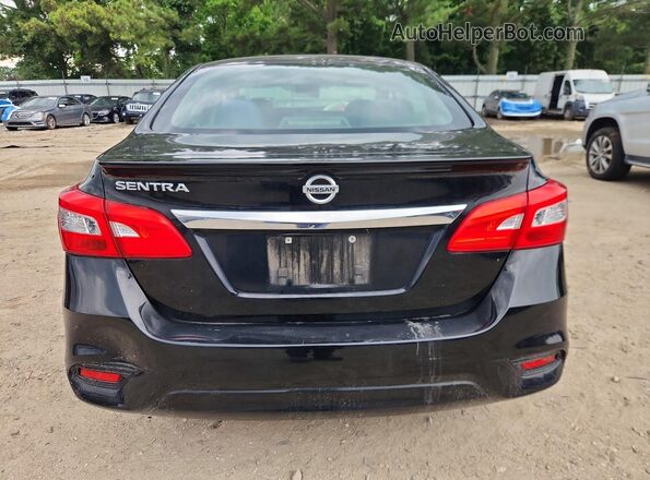 3N1AB7APXJY274528 2018 NISSAN SENTRA Black Вид ззаду
