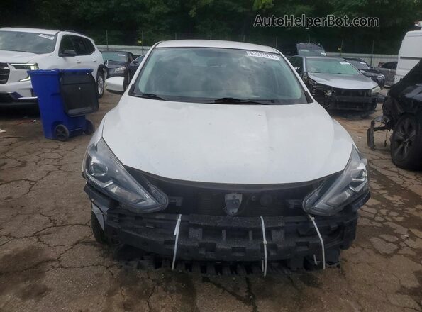 3N1AB7APXJY315515 2018 NISSAN SENTRA Белый Вид спереди
