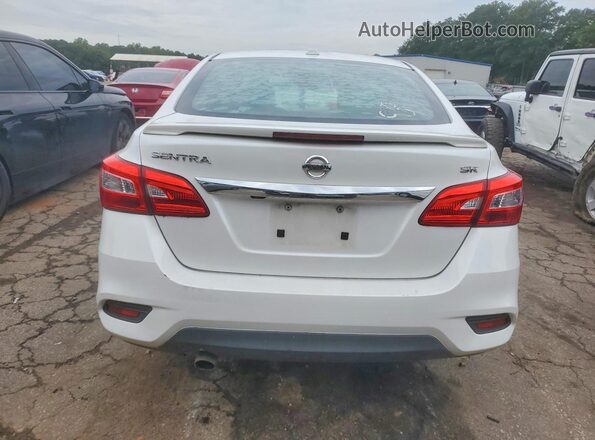3N1AB7APXJY315515 2018 NISSAN SENTRA Белый Вид сзади