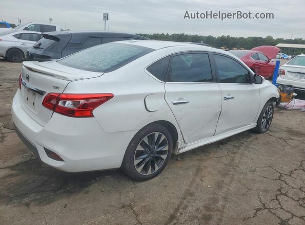 3N1AB7APXJY315515 2018 NISSAN SENTRA Белый Задняя правая четверть