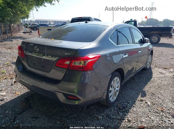 3N1AB7APXJY317913 2018 NISSAN SENTRA Gray Tył prawy