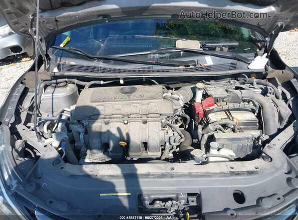 3N1AB7APXJY317913 2018 NISSAN SENTRA Gray Widok z tyłu