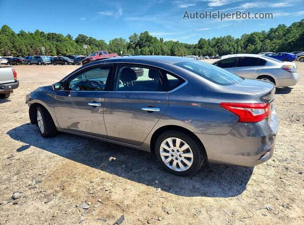3N1AB7APXJY327485 2018 NISSAN SENTRA Gray Tył lewy