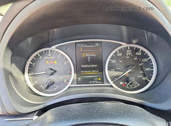 3N1AB7APXJY327485 2018 NISSAN SENTRA Gray Widok zestawu wskaźników