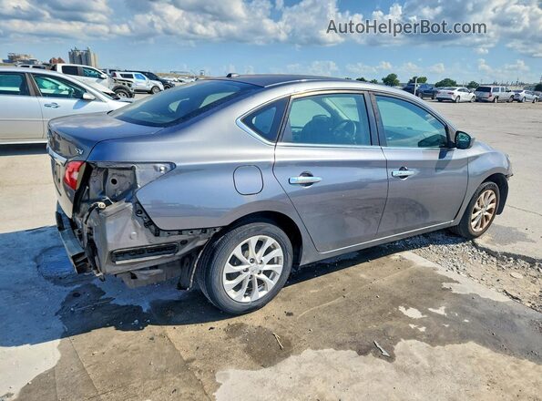 3N1AB7APXKL609902 2019 NISSAN SENTRA Gray Rear right