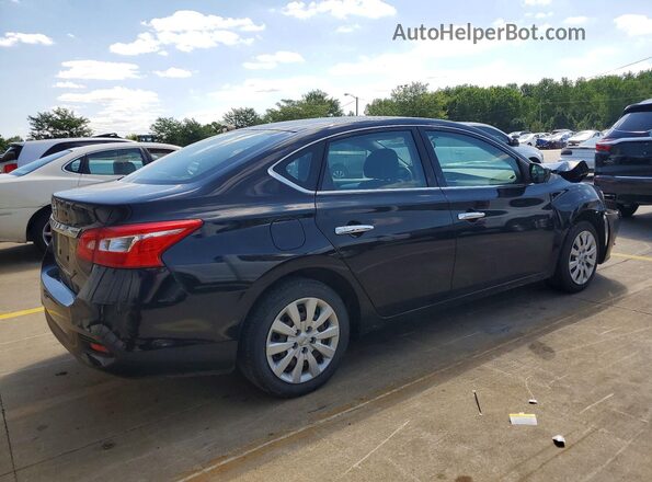 3N1AB7APXKY208322 2019 NISSAN SENTRA Black Rear right