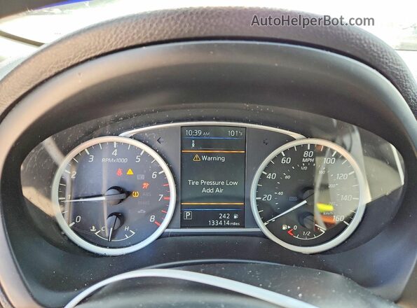 3N1AB7APXKY210653 2019 NISSAN SENTRA Gray Instrument cluster view