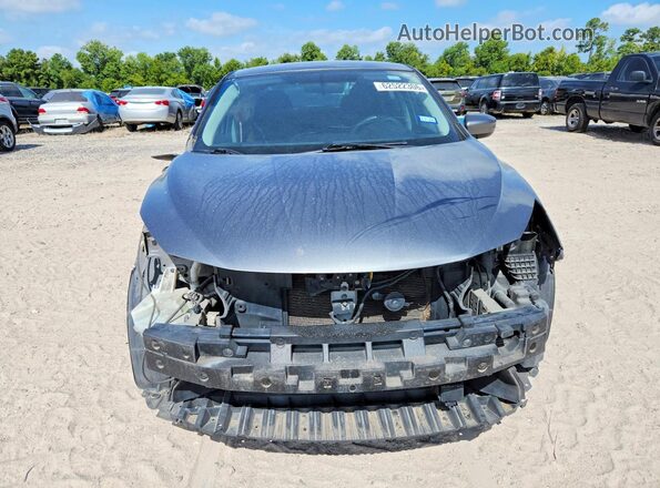3N1AB7APXKY210653 2019 NISSAN SENTRA Gray Front view