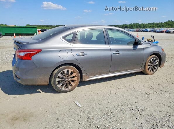 3N1AB7APXKY222947 2019 NISSAN SENTRA Gray Задня права чверть