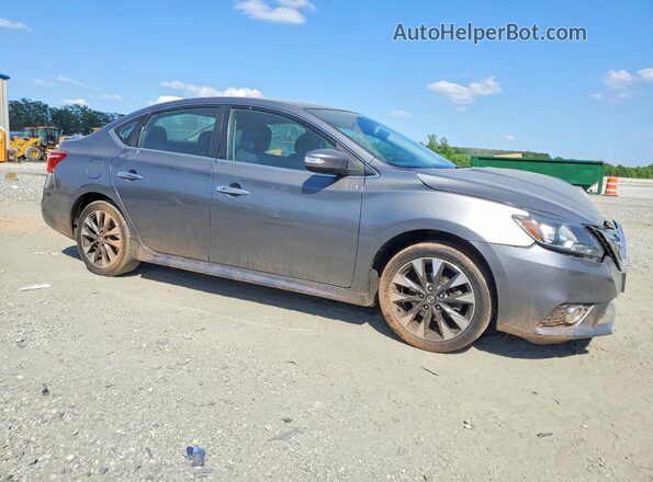 3N1AB7APXKY222947 2019 NISSAN SENTRA Gray Передня права чверть