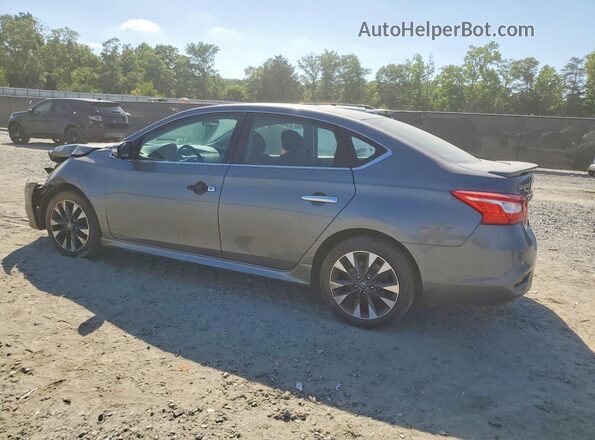 3N1AB7APXKY222947 2019 NISSAN SENTRA Gray Задня ліва чверть