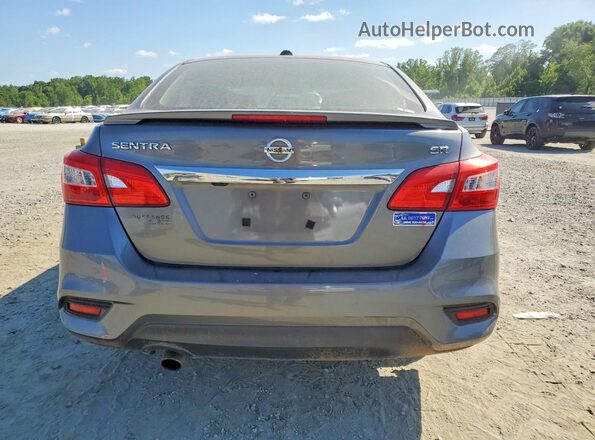 3N1AB7APXKY222947 2019 NISSAN SENTRA Gray Вид ззаду
