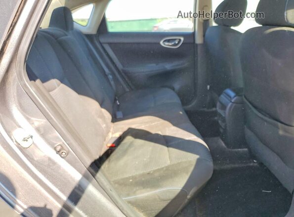 3N1AB7APXKY222947 2019 NISSAN SENTRA Gray Вид задніх сидінь