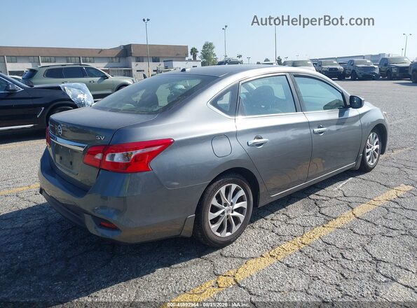 3N1AB7APXKY237304 2019 NISSAN SENTRA Gray უკანა მარჯვენა