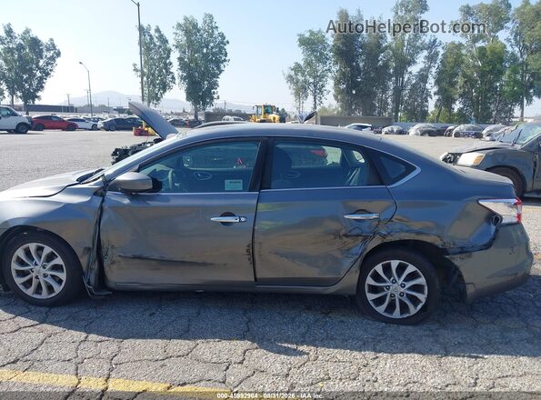 3N1AB7APXKY237304 2019 NISSAN SENTRA Gray წინა ხედი