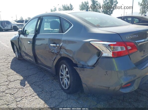 3N1AB7APXKY237304 2019 NISSAN SENTRA Gray 