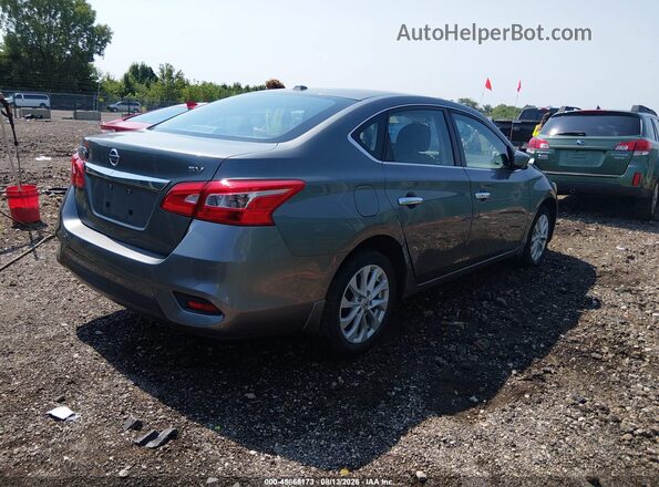 3N1AB7APXKY239599 2019 NISSAN SENTRA Gray Trasero derecho