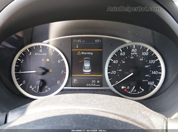 3N1AB7APXKY239599 2019 NISSAN SENTRA Gray Vista de los asientos traseros