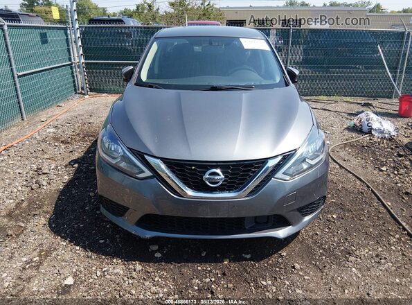 3N1AB7APXKY239599 2019 NISSAN SENTRA Gray Vista del cuadro de instrumentos
