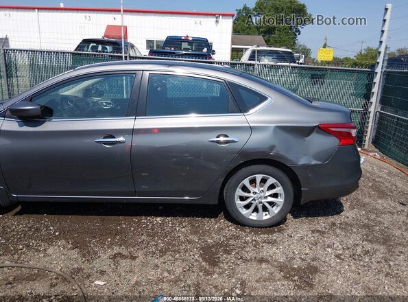 3N1AB7APXKY239599 2019 NISSAN SENTRA Gray Vista frontal