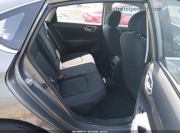 3N1AB7APXKY239599 2019 NISSAN SENTRA Gray Vista de la etiqueta del VIN