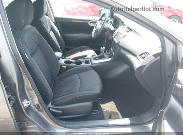 3N1AB7APXKY239599 2019 NISSAN SENTRA Gray Vista interior delantera
