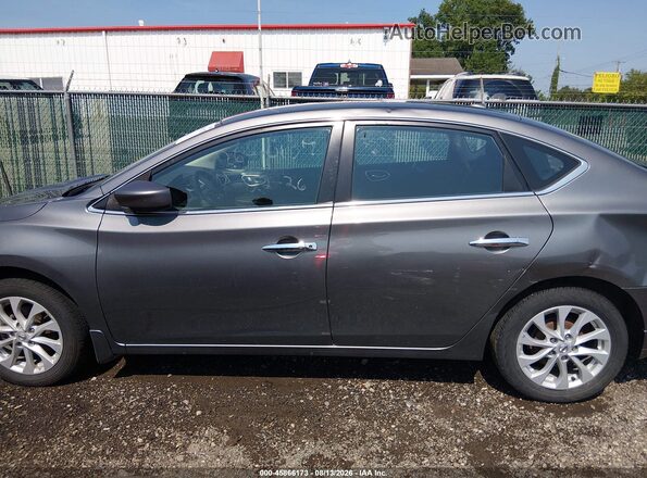 3N1AB7APXKY239599 2019 NISSAN SENTRA Gray Vista interior de 360 grados