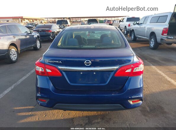 3N1AB7APXKY247685 2019 NISSAN SENTRA Blue 