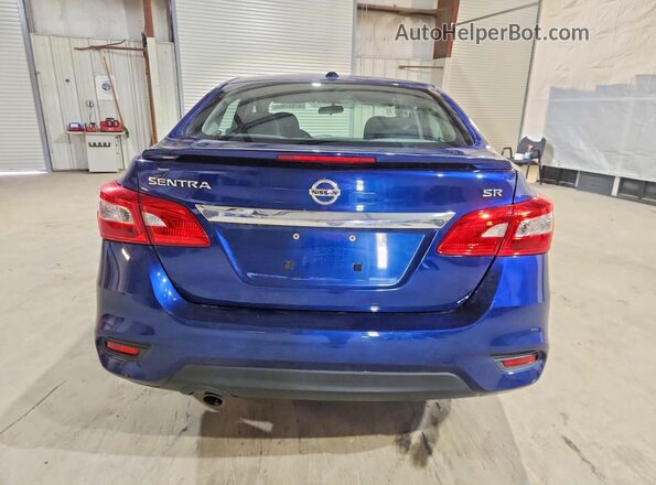 3N1AB7APXKY267144 2019 NISSAN SENTRA Blue Vista trasera