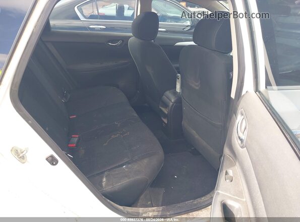 3N1AB7APXKY269654 2019 NISSAN SENTRA White Widok naklejki z numerem VIN
