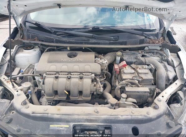 3N1AB7APXKY269654 2019 NISSAN SENTRA White Widok z tyłu