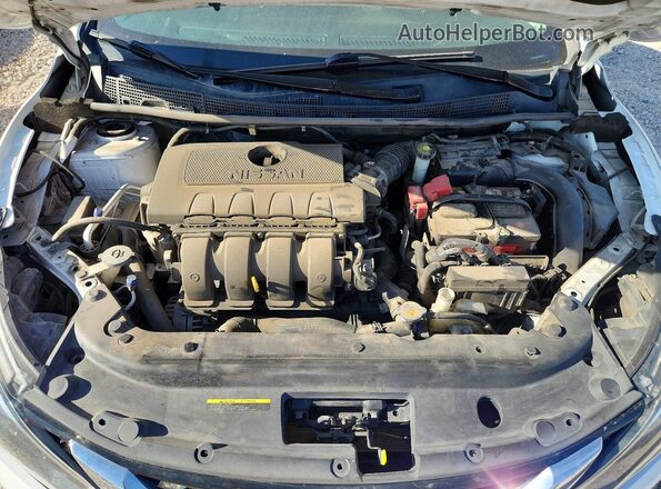 3N1AB7APXKY287782 2019 NISSAN SENTRA White Rear interior view