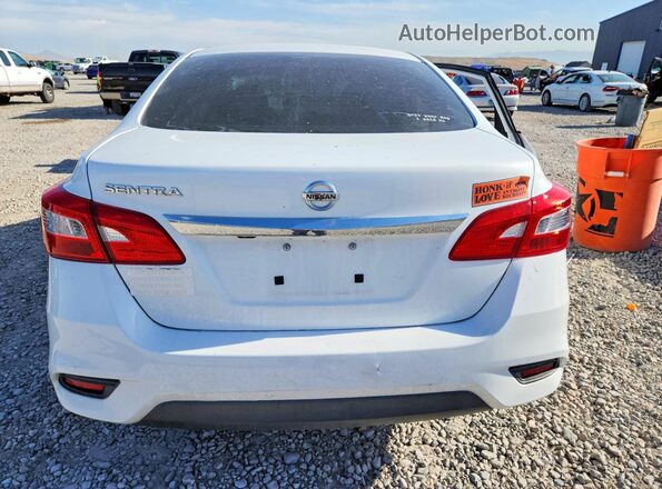 3N1AB7APXKY287782 2019 NISSAN SENTRA White Rear view