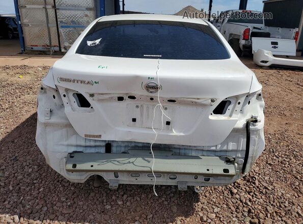 3N1AB7APXKY294022 2019 NISSAN SENTRA Белый Вид сзади