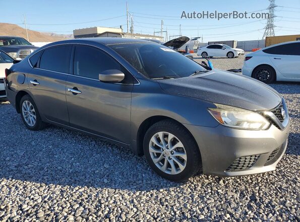 3N1AB7APXKY296479 2019 NISSAN SENTRA Gray Առջևի աջ