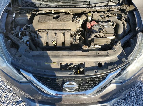 3N1AB7APXKY296479 2019 NISSAN SENTRA Gray Սալոնի հետևի տեսք