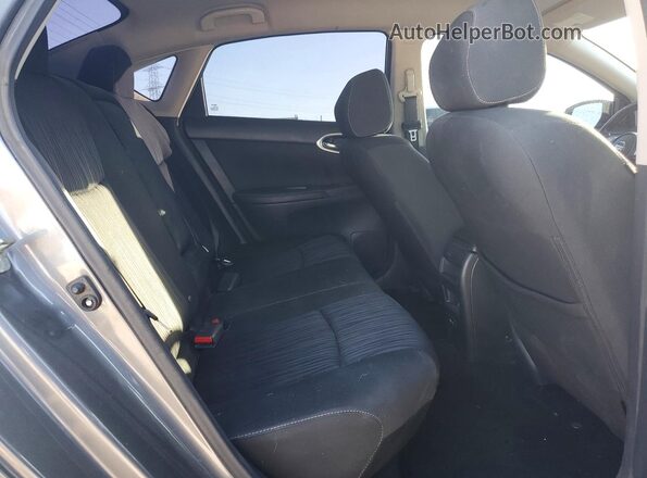 3N1AB7APXKY296479 2019 NISSAN SENTRA Gray Հետևի նստատեղերի տեսք