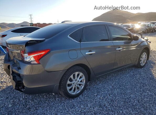 3N1AB7APXKY296479 2019 NISSAN SENTRA Gray Հետևի աջ